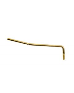Tremolo arm, 6mm thread, gold, 6mm arm diameter, no cap