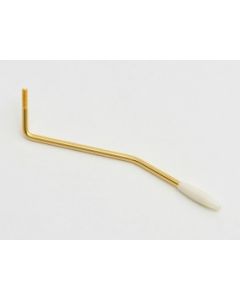 F-style Tremolo handle gold/wit