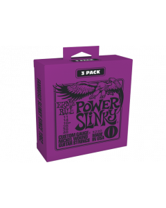 Ernie Ball Guitar Strings Power Slinky 011-048 2220 3-Pack