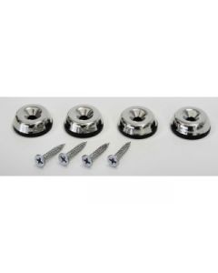 Metal Amp Glides with rubber insert