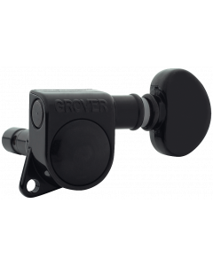 Grover Mini Locking Rotomatics - Black Chrome