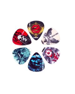 Boston Rock Picks 6-piece pick kit