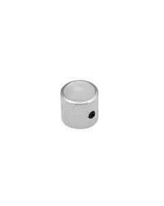 Dome knob with pearloid inlay