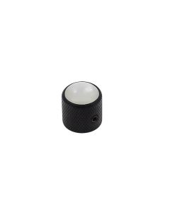 Dome knob with pearloid inlay