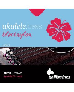 Galli Black Nylon string set for ukulele bass