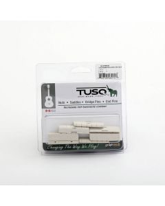 Graphtech TUSQ 10-pack acoustic guitar nuts (Fender