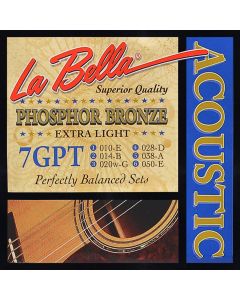 La Bella string set acoustic extra light