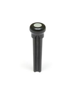 Graph Tech TUSQ PP-2044-00 - Presentation Style Bridge Pins - Black - with Mother of Pearl Inlay