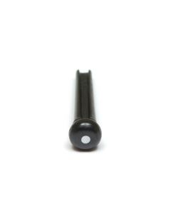 Graph Tech TUSQ PP-2142-00 - Traditional Style Bridge Pins - Black - with Mother of Pearl Inlay