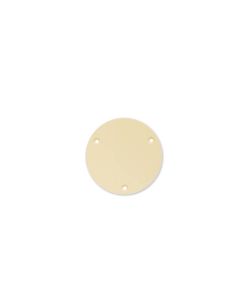 Back plate, switch cavity, 55,6mm, ivory, 1 ply, LP-model