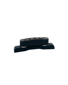 Brug voor Beatle bass, ebben, hoogte verstelbaar, adjustable fret kam
