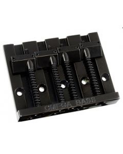 Omega Badass Bass II Brug Zwart 4-snaar