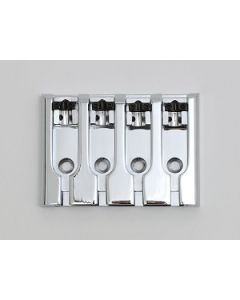 Basbrug 4-snaar massief 3-D brug Chrome