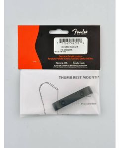 Fender Genuine Replacement Part thumb rest for Vintage Precision/Jazz Bass black 