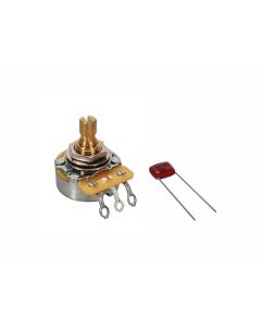 Fender Genuine Replacement Part 500K potentiometer .375  length bushing with .022mf capacitor 