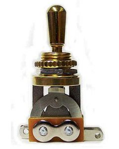 EP-0066-002 Toggle Switch/gold knop