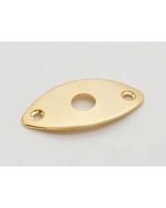 Input Afdekplaatje Ovaal Gold