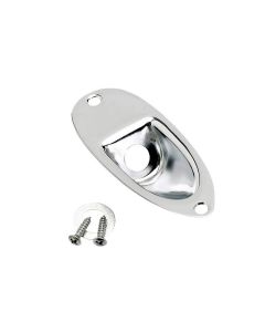 Fender Genuine Replacement Part Stratocaster recessed jack ferrule plate