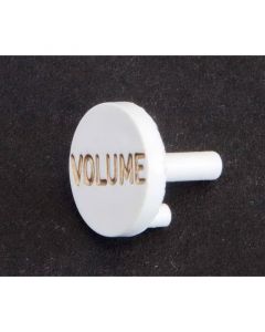 Stratocaster® Volume cap for Fender® S-1 switch. Parchment
