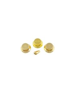 PK-0178-002 Metallic Gold Knob Set for Stratocaster