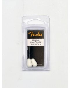 Fender Genuine Replacement Part switch tips Strat white 2 pcs 