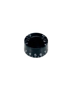 Speed knob (hatbox), transparent black