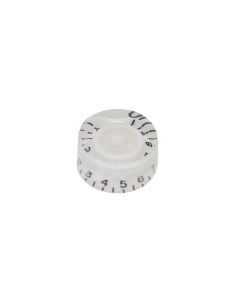 Speed knob (hatbox), transparent white