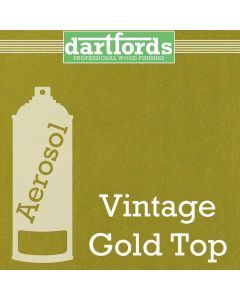 Dartfords Metallic Cellulose Paint Vintage Gold Top - 400ml aerosol