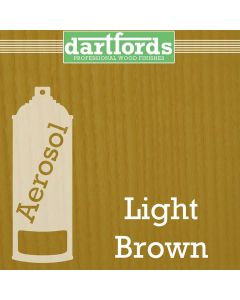 Dartfords Nitrocellulose Lacquer Light Brown - 400ml aerosol