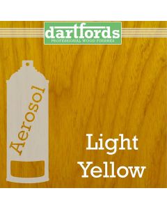 Dartfords Nitrocellulose Lacquer Light Yellow - 400ml aerosol