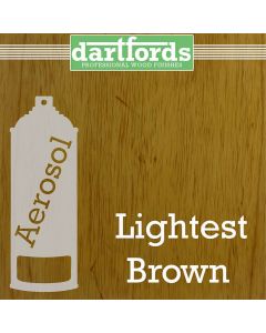 Dartfords Nitrocellulose Lacquer Lightest Brown - 400ml aerosol