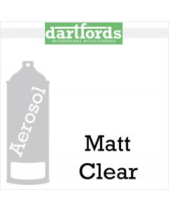 Dartfords Nitrocellulose Lacquer Matt Clear - 400ml aerosol