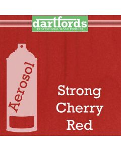 Dartfords Pigmented Nitrocellulose Lacquer Strong Cherry Red - 400ml aerosol
