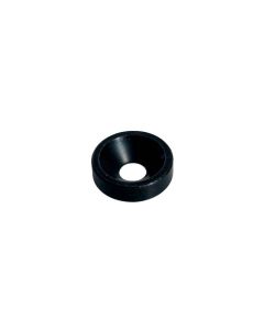 Halsrevetten, zwart, 15,0mm, 4 stuks