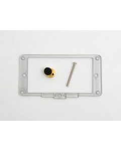 Duesenberg 3-Step Pickup ring neck silver/plexi