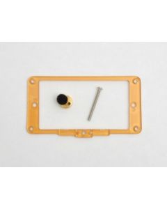 Duesenberg 3-Step Pickup ring bridge gold/plexi