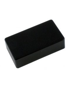 PC-0303-023 Humbucking Pickup Covers No Holes Black Plastic