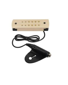 Soundhole pickup with solid maple cover