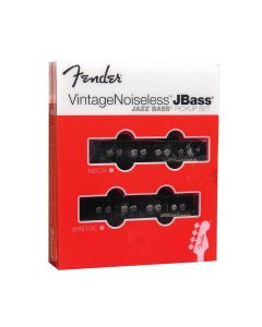 Fender Genuine Replacement Part pickup set Vintage Noiseless Jazz Bass