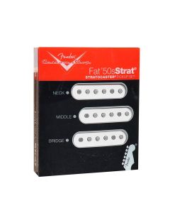 Fender Genuine Replacement Part pickup set Custom Shop White Stratocaster Fat '50s