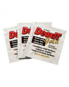 CAIG DeoxIT GOLD G1W wipes (100% solution)