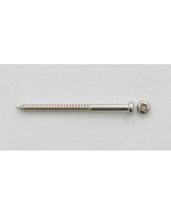 Bas pickup schroeven Nickel 4st