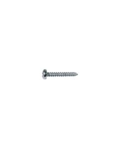 Screw, nickel, 2,2x9,5mm, 12pcs, dome head, tapping, for tuners