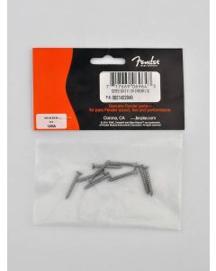 Fender Genuine Replacement Part bridge mounting screws 5 x 1 chrome 12 pcs 