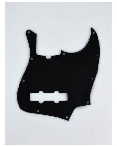Fender Genuine Replacement Part pickguard Standard Jazz Bass 10 screw holes 3- ply with truss rod notch black 