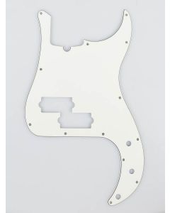 Fender Genuine Replacement Part pickguard Standard Precision Bass 13 screw holes 3-ply with truss rod notch parchment 