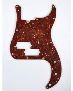 Fender Genuine Replacement Part pickguard Standard Precision Bass 13 screw holes 4-ply with truss rod notch tortoise shell 