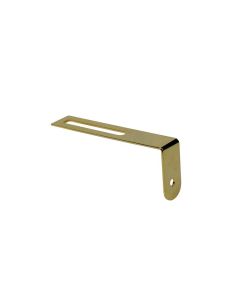 Pickguard bracket, gold, with mounting material, for LP-model