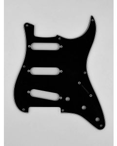 Fender Genuine Replacement Part pickguard '57 Vintage Strat SSS 8 screw holes 3-ply black 