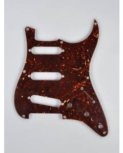 Fender Genuine Replacement Part pickguard '57 Vintage Strat SSS 8 screw holes 4-ply tortoise shell 